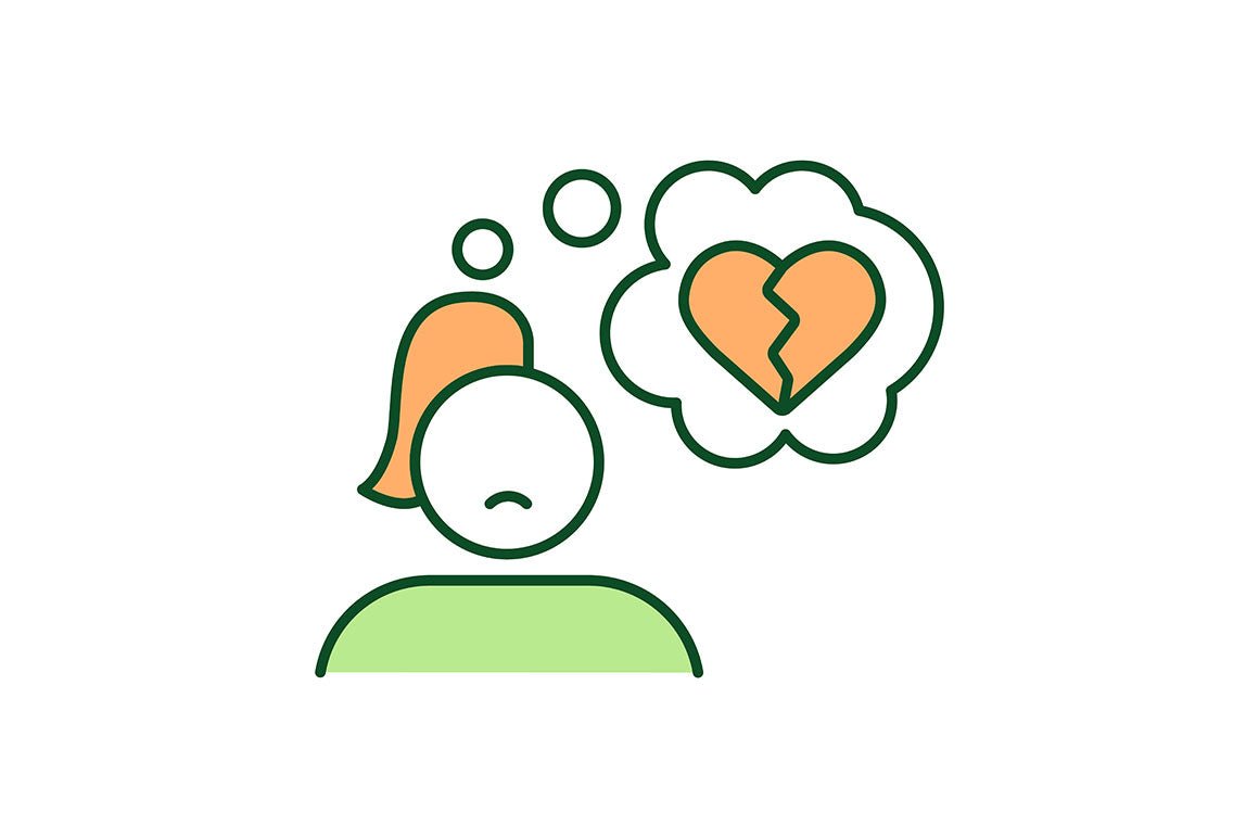 Verbal aggressiveness RGB color icons set