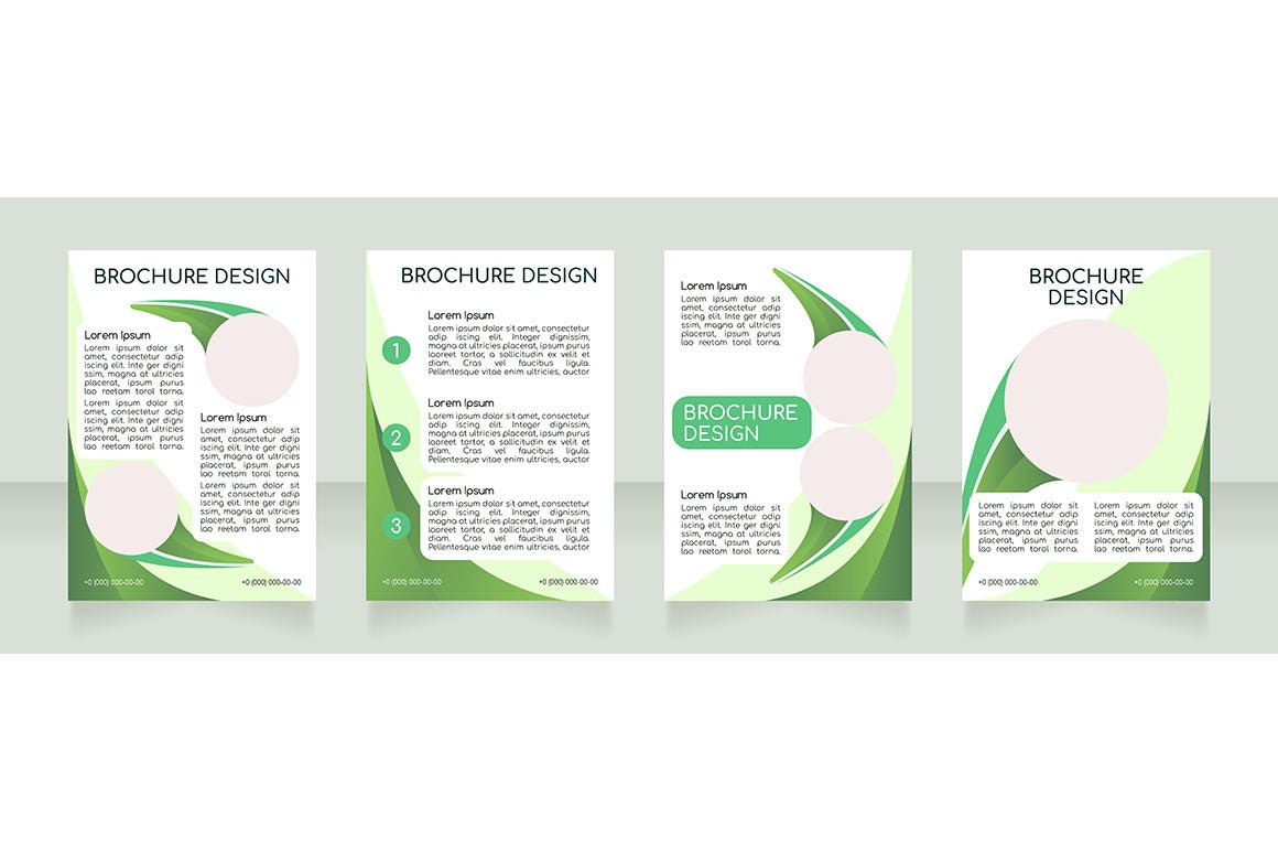 Virtual Assistant Brochure Layout Design