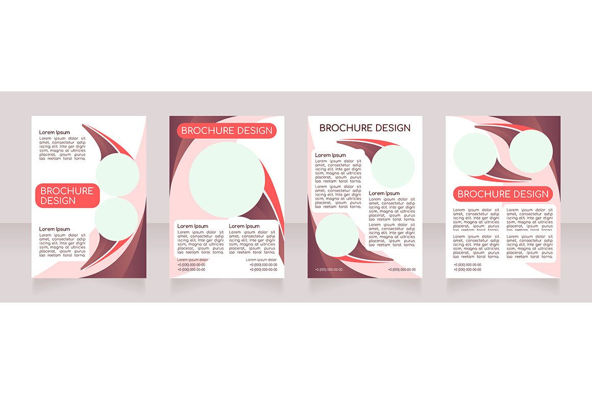 Virtual Assistant Brochure Layout Design