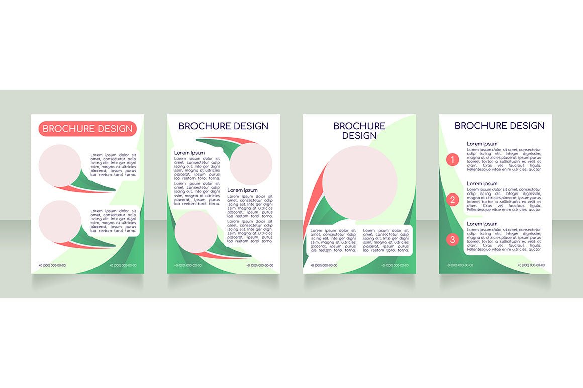 Virtual Assistant Brochure Layout Design