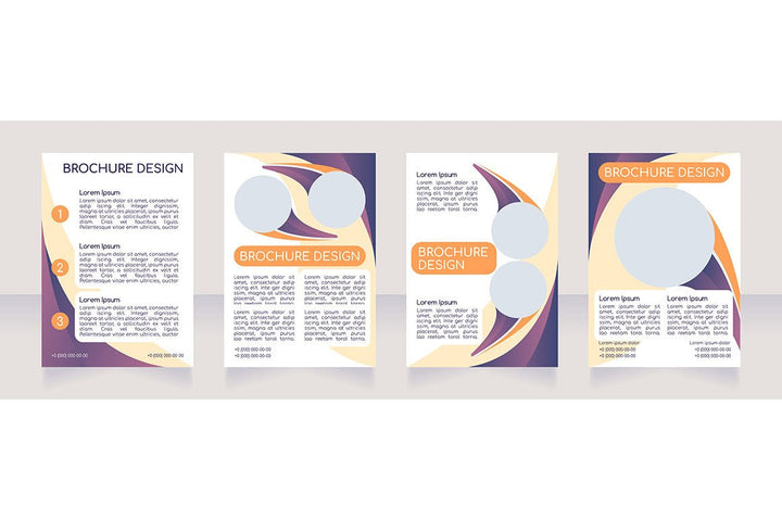 Virtual Assistant Brochure Layout Design