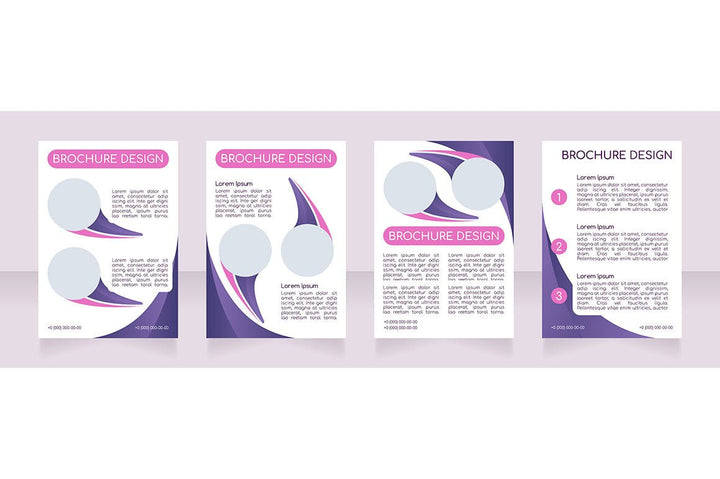 Virtual Assistant Brochure Layout Design