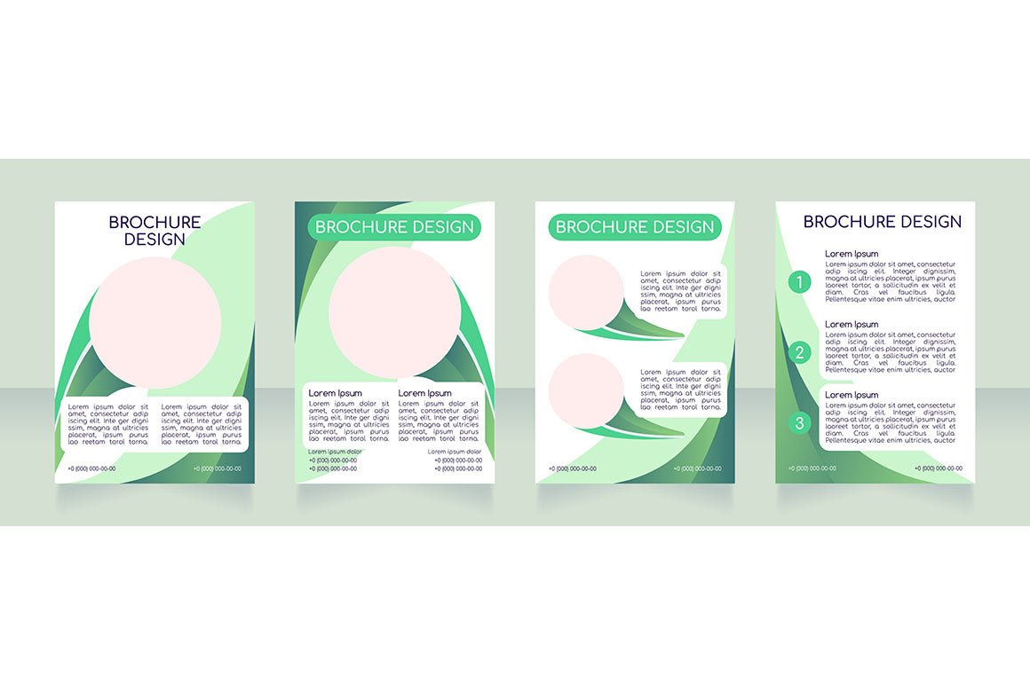 Virtual Assistant Brochure Layout Design