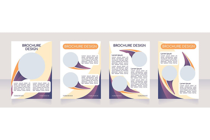 Virtual Assistant Brochure Layout Design