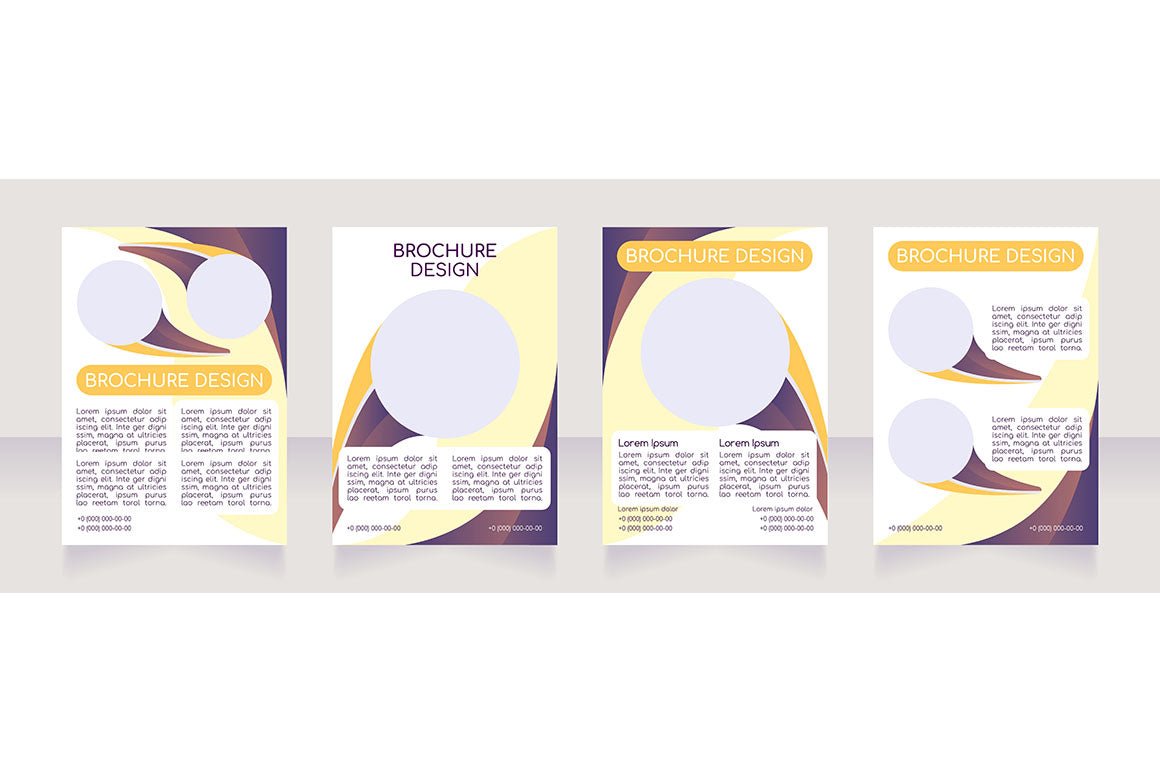 Virtual Assistant Brochure Layout Design