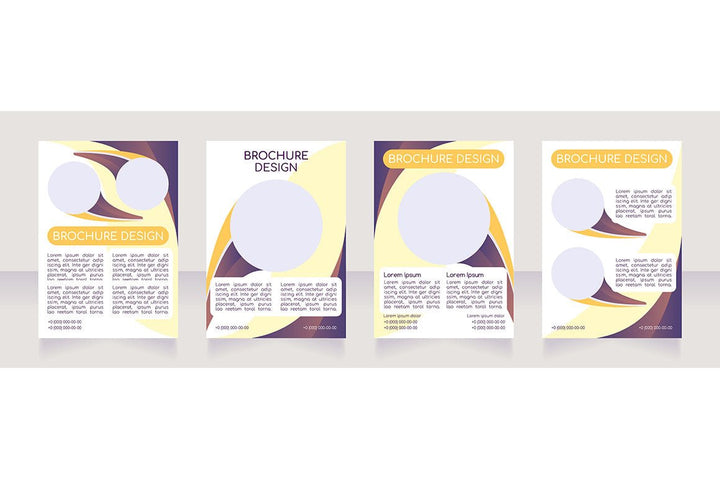 Virtual Assistant Brochure Layout Design