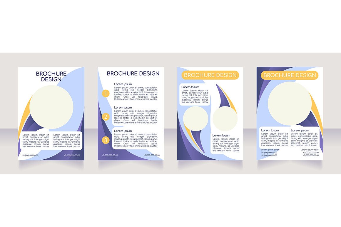 Virtual Assistant Brochure Layout Design