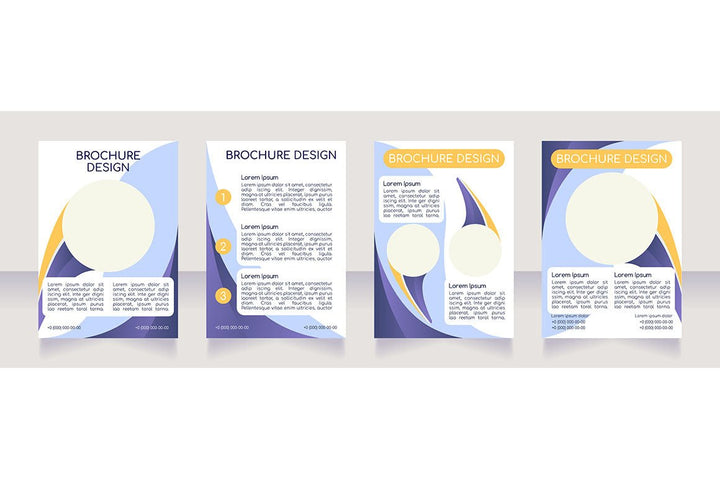 Virtual Assistant Brochure Layout Design