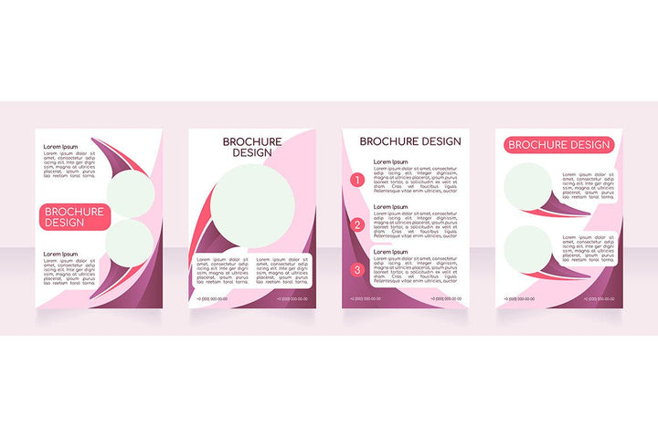 Virtual Assistant Brochure Layout Design