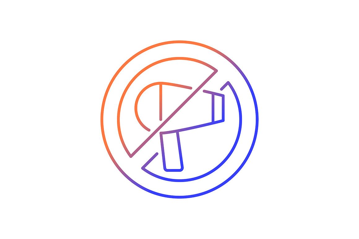 Vr headset gradient manual label icons set for dark and light mode