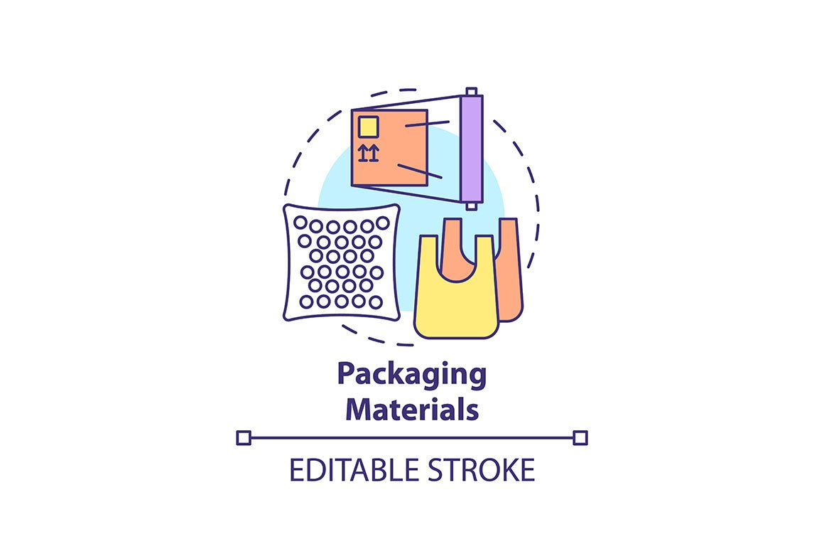 Waste collection services concept icons bundle