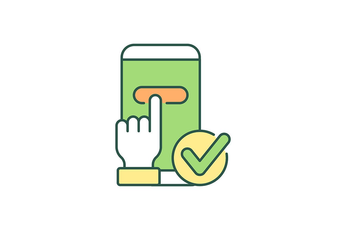 Waste management RGB color icons set