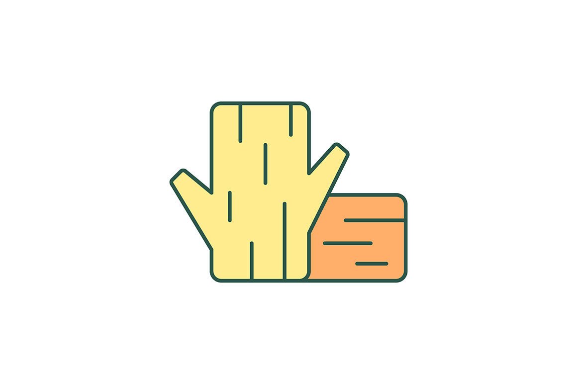 Waste management RGB color icons set