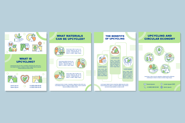 Waste Recycling Brochures Bundle