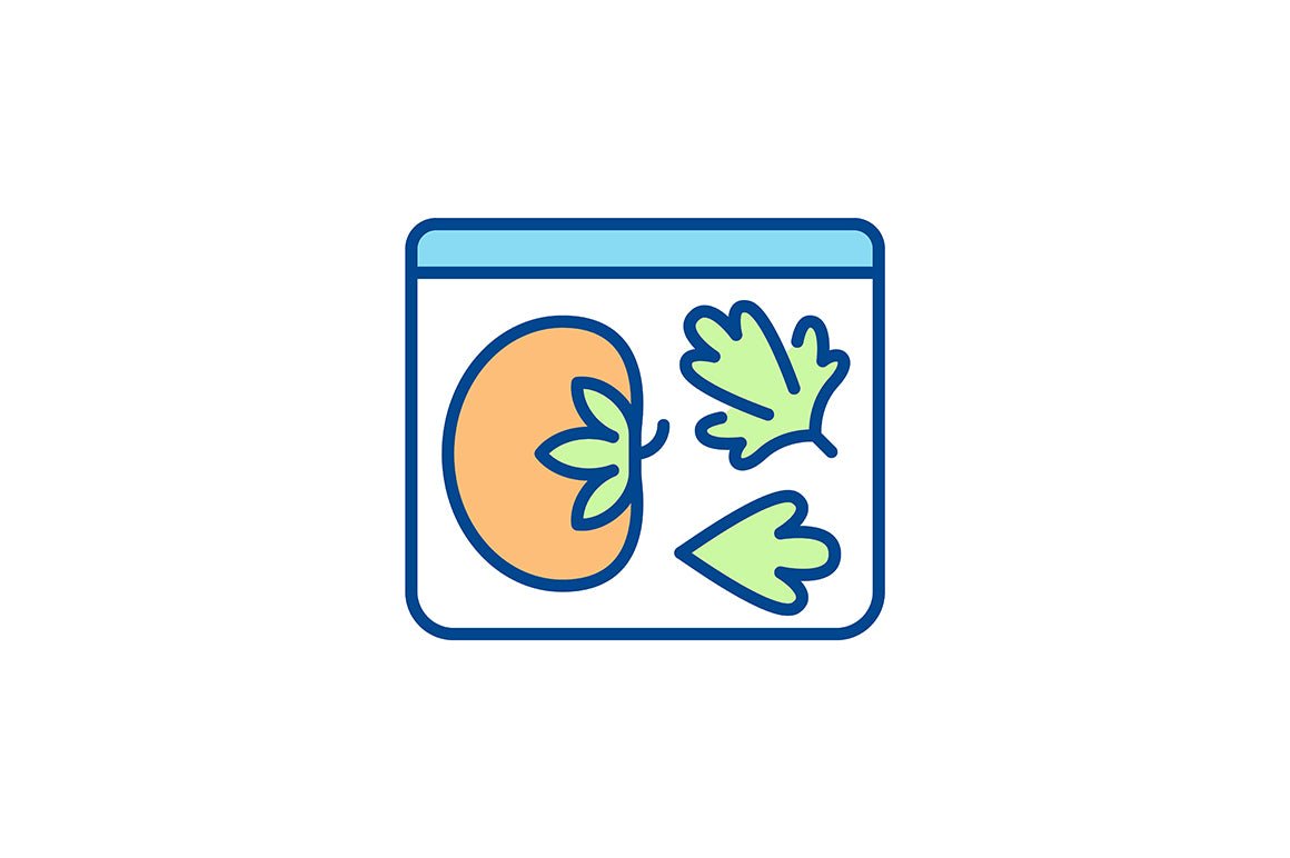 Waste recycling RGB color icons set