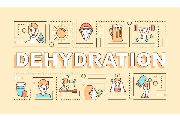 Water Intake Word Concepts Banner Bundle