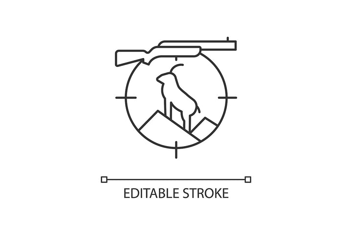 Wild Animals Hunting Icons Bundle