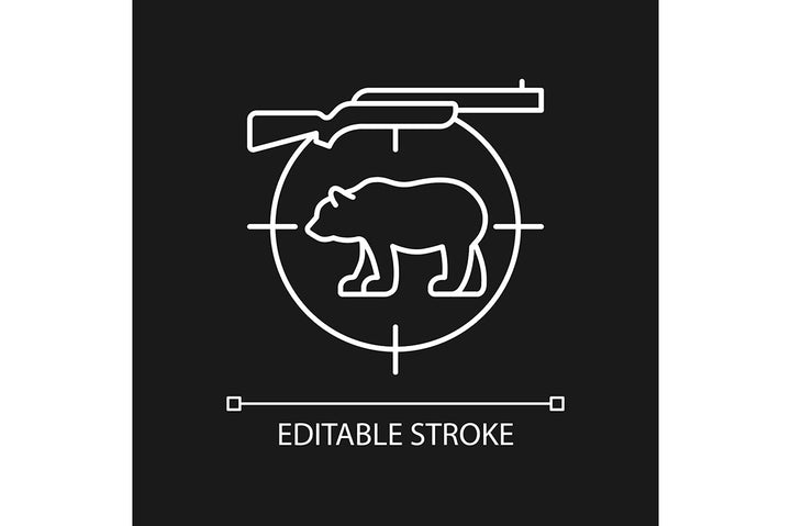 Wild Animals Hunting Icons Bundle