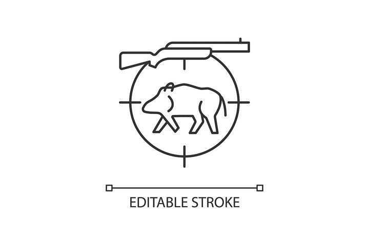 Wild Animals Hunting Icons Bundle