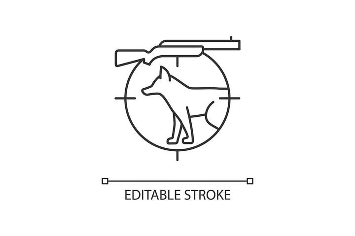 Wild Animals Hunting Icons Bundle