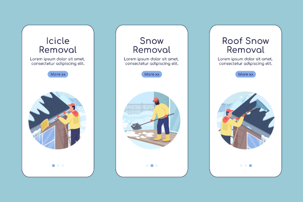 Winter Cleaning Services Templates