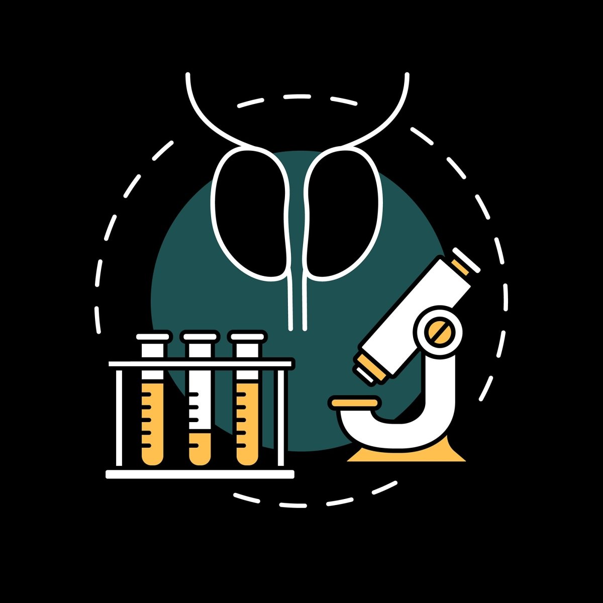 Women healthcare concept icons pack for dark and light theme