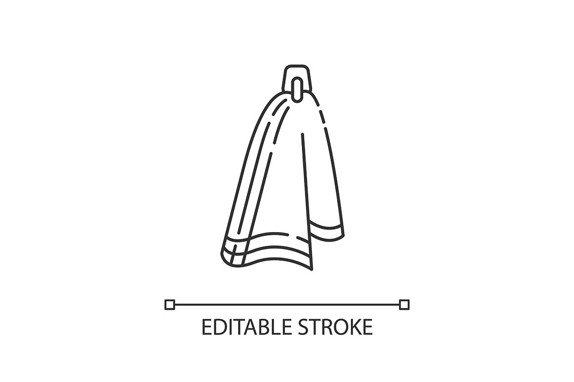Zero waste linear icons set