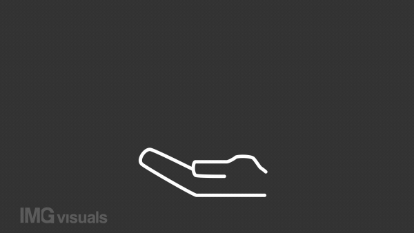 Animated investment white line icon. Growing income. Business funding. Loop HD video with chroma key, alpha channel on transparent background, black solid background. Outline motion graphic animation