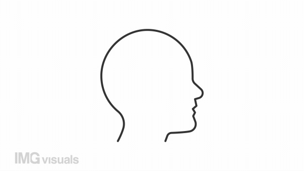 Animated skills linear icon. Competence motivation. Technical knowledge. Qualification. Seamless loop HD video with alpha channel on transparent background. Outline motion graphic animation