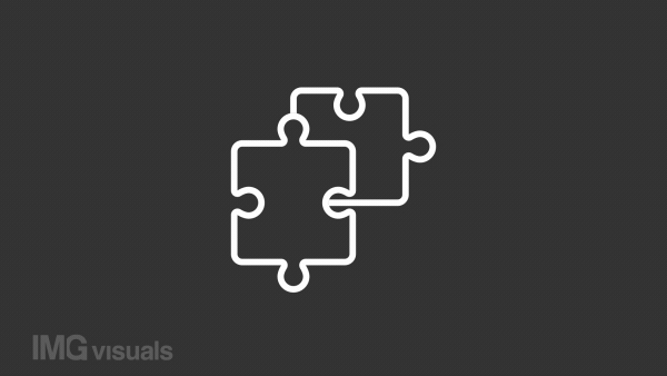 Animated unsolved white line icon. Brainstorming. Solving impossible puzzle, riddle. Seamless loop HD video with alpha channel on transparent background. Motion graphic design for night mode