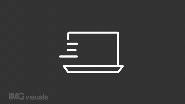 Animated online info white line icon. Fast client support on internet. Helpdesk website. Seamless loop HD video with alpha channel on transparent background. Motion graphic design for night mode