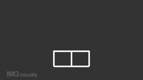 Product strategy white animation. Business plan line animated icon. Presentation board with chart flying out from box. Isolated illustration on dark background. Transition alpha video. Motion graphic