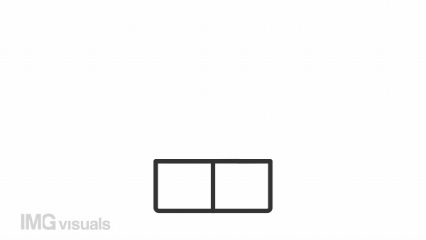 Product pricing line animation. Price tag flying out from paper box animated icon. Discount offer. Retail business. Black illustration on white background. HD video with alpha channel. Motion graphic