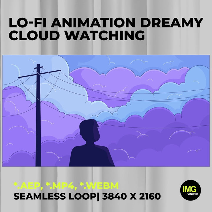 Designed for TikTok & Instagram reel creators, Twitch streamers, web designers and Lo-Fi music artists, it’s perfect for giving your gaming room, channel, or live stream a unique and nostalgia vibes.
🌀 Seamless Loop Animation
 This video loops smoothly with no cuts or jumps – ideal for extended use in ambience videos, livestreams, or continuous background visuals.
✨ Perfect For:
 • Lo-fi study music & chill YouTube videos
 • Twitch, Kick, YouTube & OBS stream themes