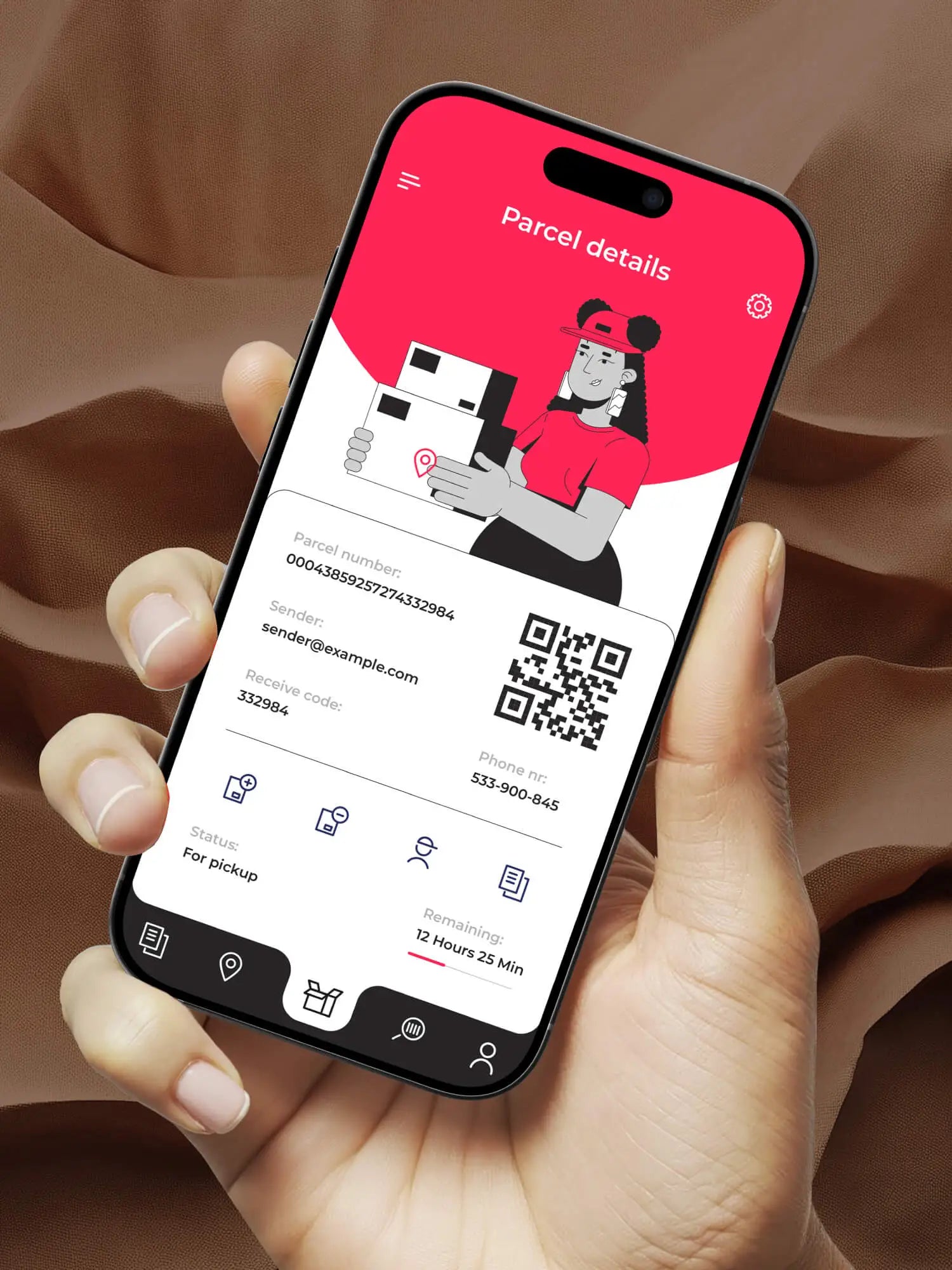 Mobile app design