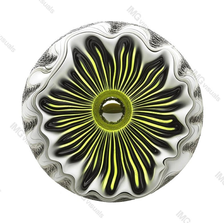 Futuristic abstract high-tech eye with ripple effect transparent image, ai generated. Advanced robotics. Cybernetics isolated cutout 3d render. Sci-fi engineering cut out clipart design element png