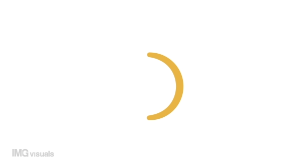 Animated moon indicator. Lunar phases. Astrology. 4K video footage with alpha channel transparency. Website preloader. Download, upload progress. Simple loading icon animation for web UI design