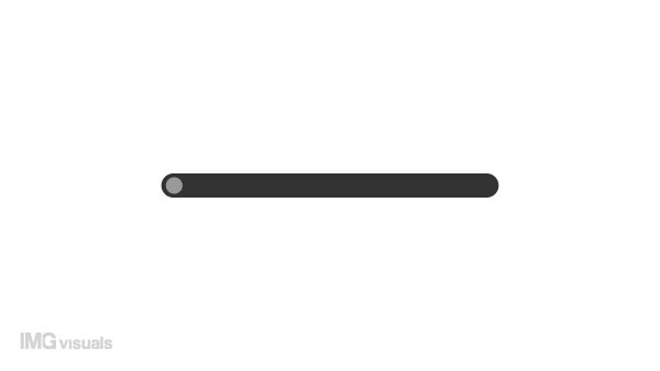 Animated status bar loader. Indication level. Simple black and white loading icon. 4K video footage with alpha channel transparency. Wait-animation progress indicator for web UI design