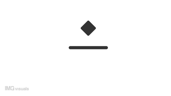 Animated shapes changing loader