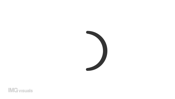 Animated moon loader. Lunar phases. Astrology. Simple black and white loading icon. 4K video footage with alpha channel transparency. Wait-animation progress indicator for web UI design