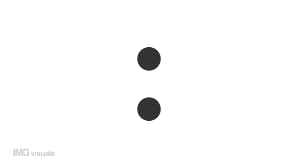 Animated two dots spinning loader. Rotation. Simple black and white loading icon. 4K video footage with alpha channel transparency. Wait-animation progress indicator for web UI design