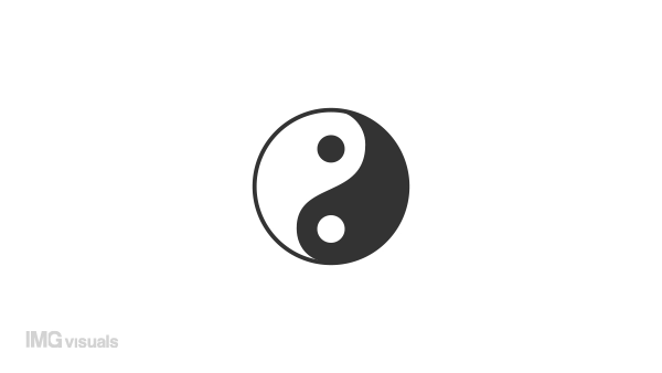 Animated yinyang harmony loader