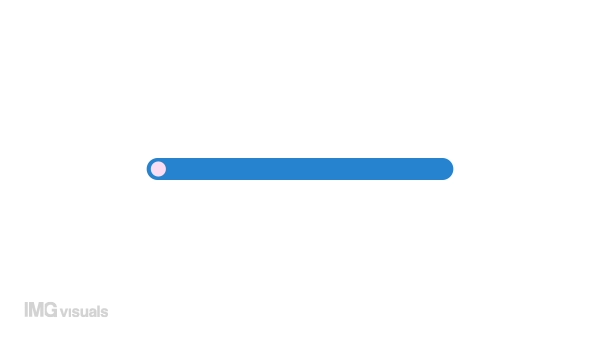 Animated status bar preloader. Indication. Waiting process. 4K video footage with alpha channel transparency. Website loader. Colorful loading progress icon animation for web UI design