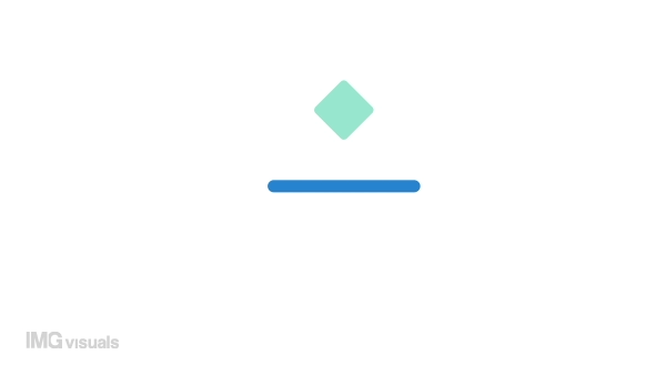 Animated shapes changing preloader