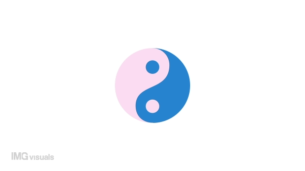 Animated yin yang symbol preloader