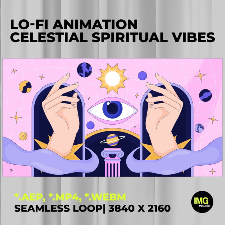 Designed for TikTok & Instagram reel creators, Twitch streamers, web designers and Lo-Fi music artists, it’s perfect for giving your gaming room, channel, or live stream a unique and nostalgia vibes.
🌀 Seamless Loop Animation
 This video loops smoothly with no cuts or jumps – ideal for extended use in ambience videos, livestreams, or continuous background visuals.
✨ Perfect For:
 • Lo-fi study music & chill YouTube videos
 • Twitch, Kick, YouTube & OBS stream themes