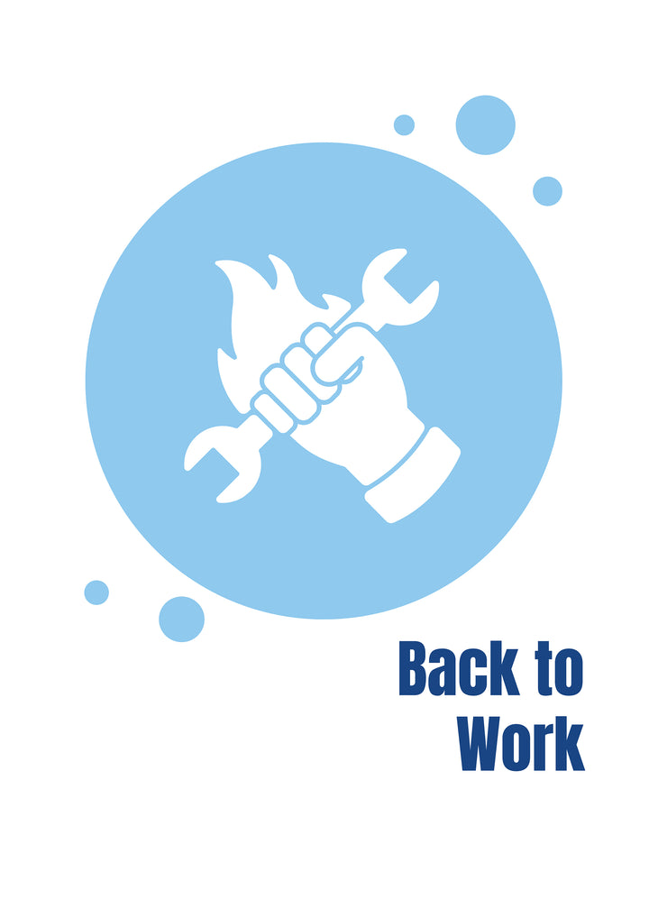 Paying tribute to workers greeting cards with glyph icon element set