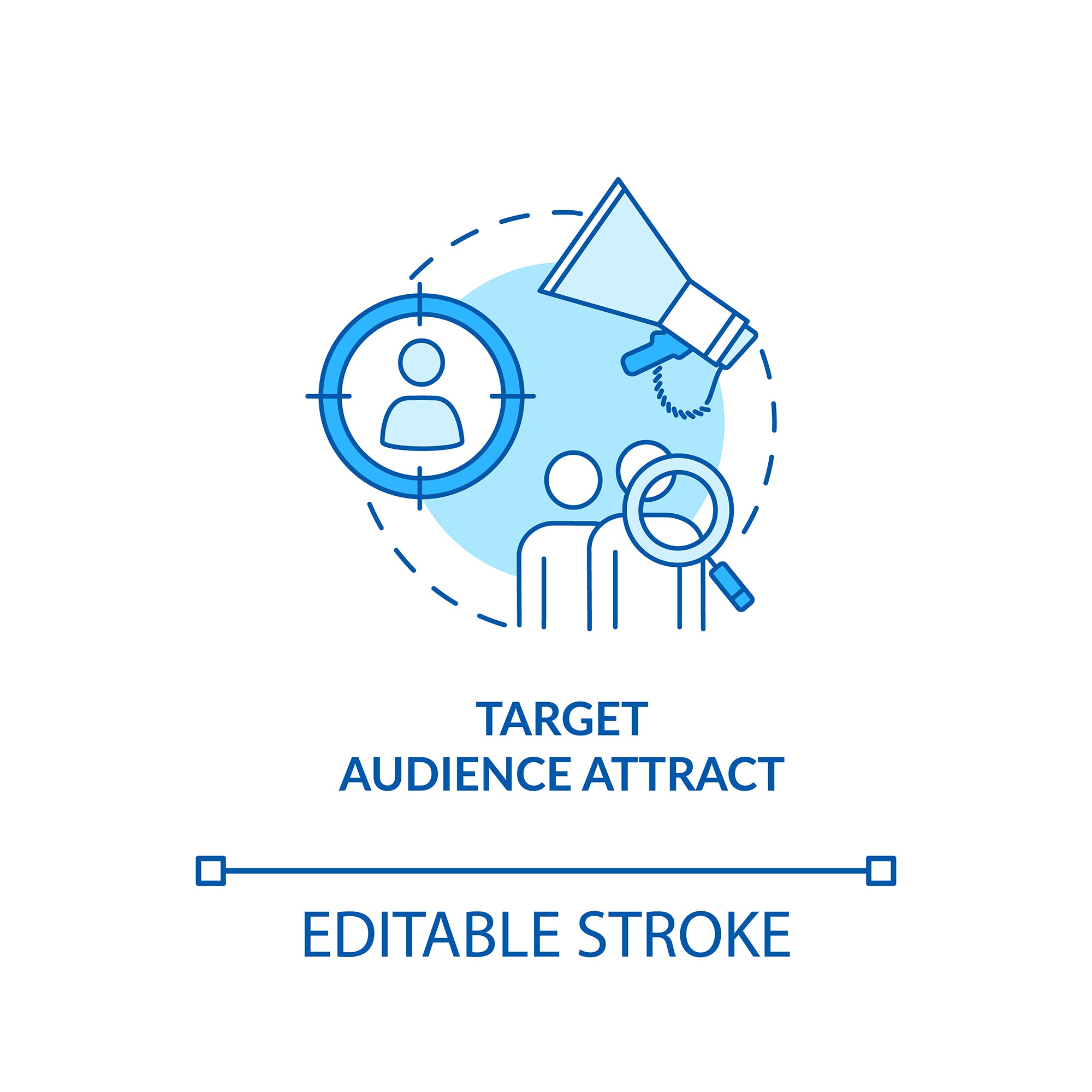 Design studio, workshop concept icons bundle