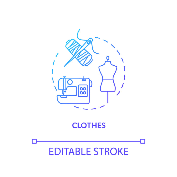 Design studio, workshop concept icons bundle