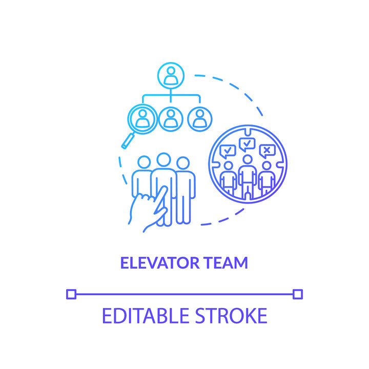 Design studio, workshop concept icons bundle